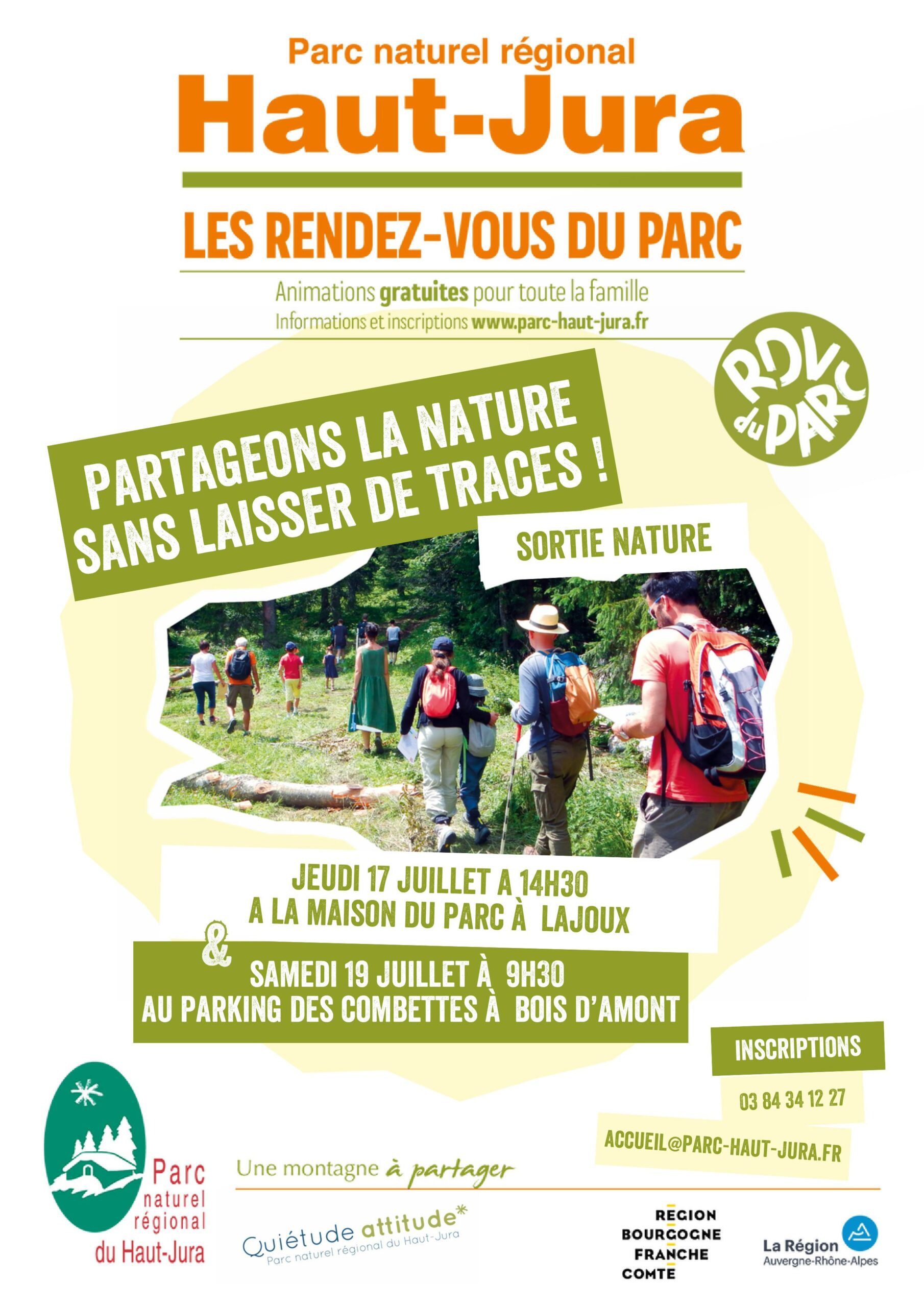 Rendez vous au Parc !