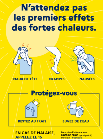 Information : vagues de chaleur
