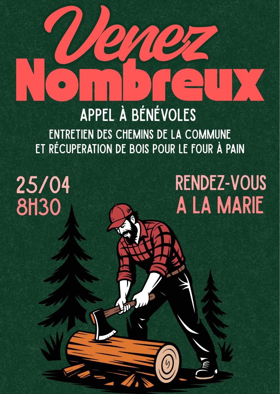 Entretien des chemins de la commune